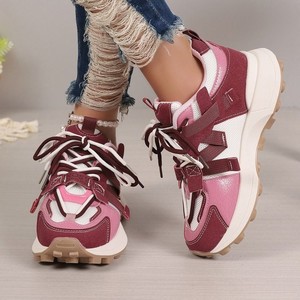 Zapatos Deportivos de Moda Estilo Universitario Europeo Americano Primavera Otoño 2024, Zapatos Torre con Suela Gruesa, Transpirables y de Suela Suave - Product Image 5