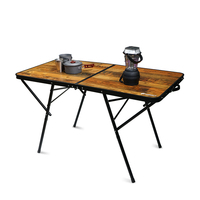 Mesa de Camping Plegable Portátil de Aleación de Aluminio para Exteriores, con Combinación Libre