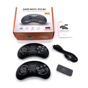 2022 China Cheap Sale New Arrival Super Mini U Box MD Sg 16 Bit Mini Retro Game Console For SE-GA With Wireless Two Controllers