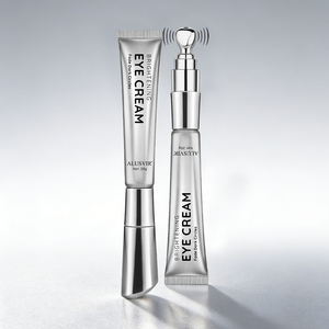Crema Contorno Occhi Antirughe con Caffeina e Niacinamide per <span class=keywords><strong>Donna</strong></span>, Rassodante e Idratante, Cura della Pelle Sotto gli Occhi, Etichetta Privata - Product Image 1