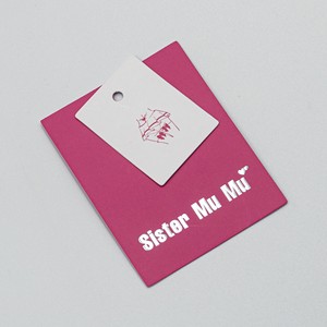 Hàng may mặc hangtag Nhãn Chất lượng cao tùy chỉnh in logo giấy treo quần áo thẻ - Product Image 1