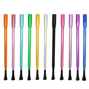 Fast Delivery Portable Women's Long Series Retractable Cigarette Holder Smoking Pipe Aluminum Alloy Cigarette Accessories