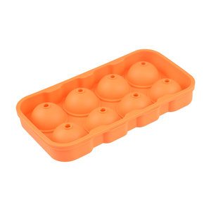 Eco Friendly Large Round Silicone Ice Cube Tray Easy Release Flexible Whiskey Ice Ball <b>Maker</b> Homemade Ice <b>Cream</b> Tool - Product Image 3