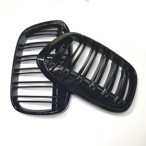 Grilles de voiture ABS <span class=keywords><strong>noir</strong></span> à double lamelles <span class=keywords><strong>X1</strong></span> F48 pour <span class=keywords><strong>BMW</strong></span> xDrive28i sDrive20i M Sport 16-18 - Product Image 3