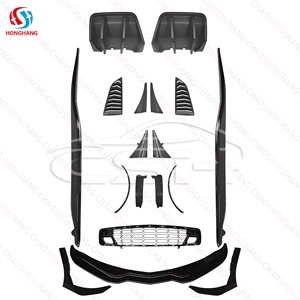 Faldones Laterales de Fibra de Carbono ABS para Chevrolet <span class=keywords><strong>Corvette</strong></span> <span class=keywords><strong>C7</strong></span> 2014-2019 Estilo Z06 Grand Sport, Extensión de Panel de Balancín - Product Image 5