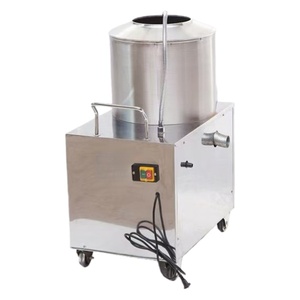 Machine multifonctionnelle entièrement automatique à haute efficacité pour le lavage et le pelage des fruits, légumes et pommes de terre, pour la transformation alimentaire - Product Image 3