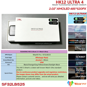 Dernière montre connectée HK12 Ultra 4 AI <span class=keywords><strong>Robot</strong></span> Series 12 Ultra Smartwatch Series 12 HK12U4 HK 12 HK12 Ultra4 Ultra 4 avec double bracelet - Product Image 2