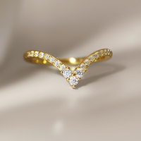 Bague en Agate Mousse de Qualité Supérieure, Plaqué Or 18K, Style Classique, pour Femme