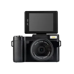 Camera R2 2.7K Vlog Bán Chạy Nhất Camera Kỹ Thuật Số Zoom 4X Với Màn Hình Lật 3.0 Inch