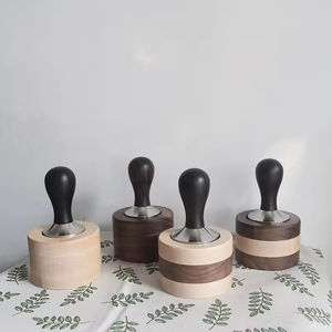 Diseño moderno 51mm 54mm 58mm máquina de <span class=keywords><strong>espresso</strong></span> sin fondo portafiltro cesta con mango de madera para café bebidas a base de café - Product Image 4