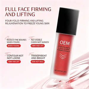 Suero Facial <span class=keywords><strong>Caviar</strong></span> <span class=keywords><strong>Salmon</strong></span> PDND - Escualano, Vitamina C, Ácido Hialurónico, Antienvejecimiento, Antiarrugas, Reafirmante, Revitalizante para la Piel - Product Image 1