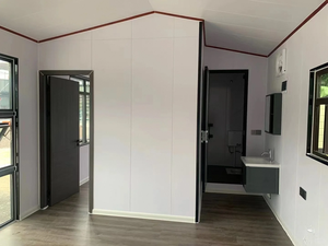 Villa Prefabricada de Acero Ligero <span class=keywords><strong>Elevada</strong></span> sobre un Acantilado, Impermeable y Anticorrosiva, para Glamping en Montaña - Product Image 4