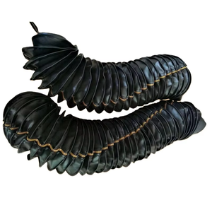 Cache-bouffets rond télescopique anti-poussière de type fermeture éclair pour machine-outil CNC Yodel - Product Image 6