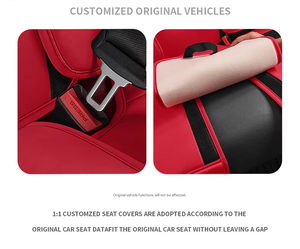 Coussin de siège de voiture en cuir <span class=keywords><strong>360</strong></span> ° entièrement fermé à cinq places Siège sédentaire général Quatre saisons Aide à réduire la fatigue transfrontalière - Product Image 5