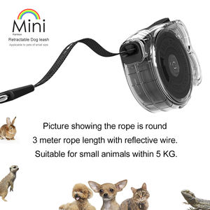 Eco Custom Duurzame Mini Intrekbare Hondenharnasset Roestvrijstalen Leiband Clip Nylon Plastic Materialen Milieuvriendelijke Hondenhalsband - Product Image 3