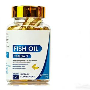 Compléments alimentaires en gros pour adultes : Capsules de gelée d'huile de poisson Oméga-3 <span class=keywords><strong>DHA</strong></span> d'algues de haute mer 1000mg Vitamines Acorn Whale Food - Product Image 3