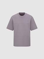 T-shirts à manches courtes pour hommes, décontractés, col rond, design uni, 100% coton jersey |   Chemise anti-rides respirante pour les vacances d'été à la plage
