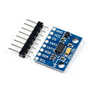 GY-291 ADXL345 เซ็นเซอร์วัดความเร่งแบบดิจิตอลสามแกน สำหรับบอร์ดวัดแรงโน้มถ่วงและมุมเอียง สำหรับโมดูล Arduino IIC SPI ใช้แทน ADXL335 - Product Image 1