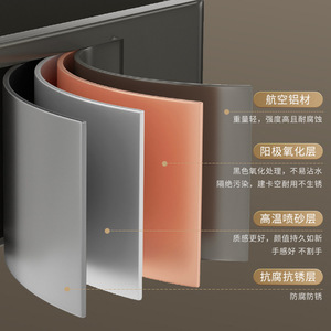 Bathroom Corner Shelf Wall Mounted Triangular Storage Rack For Toilet Shower Room Durable Metal Design - Product Image 3