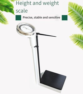 Balance de poids et de hauteur mécanique médicale 120KG 160KG avec couvercle anti-poussière pour usage hospitalier balances manuelles à vendre - Product Image 4