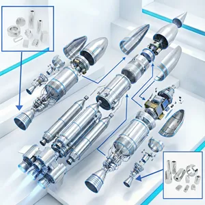 Le <span class=keywords><strong>tube</strong></span> en aluminium sans soudure 7475 du fabricant Zhenhan Alloy Chengxin <span class=keywords><strong>a</strong></span> une dureté élevée et un bon effet d'oxydation - Product Image 3