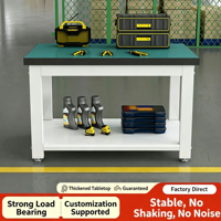 Banc de travail antistatique pour usine, ligne de production, atelier, table d'inspection, maintenance, emballage, assemblage