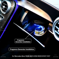 Diffuseur de parfum pour l'intérieur de la voiture pour Mercedes-Benz W223 Classe S OE A2978901400 Système de parfum ambiant à ions négatifs Ensemble complet