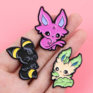 Meilleur populaire <span class=keywords><strong>Pokemon</strong></span> métal artisanat dessin animé galvanoplastie broche Badge étudiant sac à dos broche mignon pendentif broche émail broche - Product Image 4