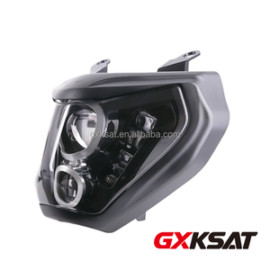 Faro Delantero LED GXKSAT para Motocicleta, Compatible con <span class=keywords><strong>Yamaha</strong></span> MT <span class=keywords><strong>09</strong></span> <span class=keywords><strong>FZ</strong></span> <span class=keywords><strong>09</strong></span> MT09 FZ09 2015 2016 - Product Image 2
