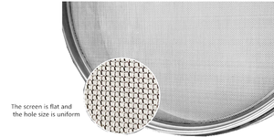Stainless Steel Metal Wire Woven <b>Mesh</b> Test Sieve Lab Testing Sieve for Particle Analysis - Product Image 5