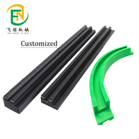 Pièces de processus CNC Chaîne de convoyeur Rails de guidage UhmwPE Nylon PE HDPE Plastique Article Guide Rail Convoyeur Courroie Guides Ingénierie