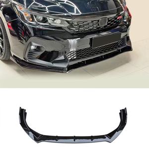 Welta Nouveauté : Protection de pare-chocs avant (lame de spoiler) en plastique ABS+PP noir pour berline urbaine – Vente chaude - Product Image 1