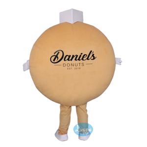 <span class=keywords><strong>Costume</strong></span> da mascotte del negozio di ciambelle di cioccolato cibo Pancake personalizzato - Product Image 6
