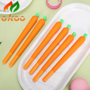 Wortelvormig Gelpen Schattig Ontwerp, Unieke Op Groenten Geïnspireerde Stijl, Ideaal Voor Studentengeschenken En Briefpapier - Product Image 6