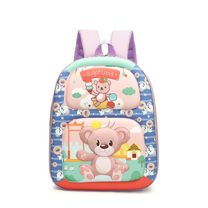 New Cartoon Children 3 to 6 Years Old Kindergarten <b>Backpack</b> Light <b>Weight</b> 3 d Shell Knapsack - Product Image 3