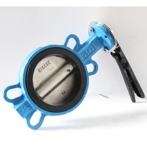 Vanne papillon Longyao Shuangyong D71X-16Q en fonte ductile avec revêtement en caoutchouc pour applications d'eau basse pression - Product Image 4