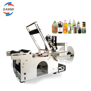 Manual MT-50 Round Bottle Sticker Labeling Machine with <strong>Date</strong> <strong>Coder</strong> - Product Image 1