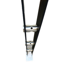 Rampe d'escalier intérieure chinoise en acier inoxydable