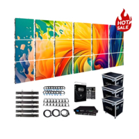 Mur vidéo LED 4K haute luminosité, étanche, pour location en extérieur, panneau d'affichage numérique pour concerts, publicité