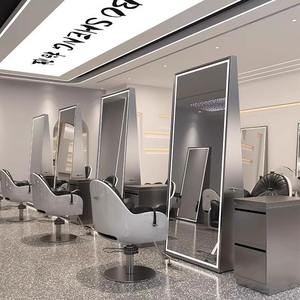 Miroir de salon de coiffure <span class=keywords><strong>double</strong></span> face de luxe moderne, design de vente en gros d'usine - Product Image 5