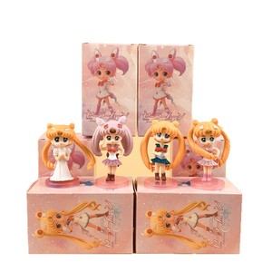 Figuras Coleccionables <span class=keywords><strong>de</strong></span> Sailor Moon en Caja Ciega, Decoración para Pasteles, Adornos para Escritorio - Product Image 5
