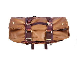 Bolsa de Viaje de Cuero Genuino Vintage, 36-55L, Impermeable, Correa Ajustable, Cierre de Cremallera, Unisex - Product Image 2