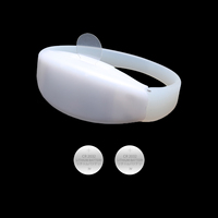 Pulsera de brillo LED activada por computadora con control remoto para Diwali Ramadan Graduación Día de San Valentín Pulseras múltiples