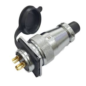 Connecteur d'aviation Ws28p28 en alliage de zinc, contacts en cuivre plaqué or, prise pour connexion électrique - Product Image 1