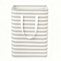 Panier à linge sale en tissu pour salle de bain, buanderie, balcon, hôtel, chambre d'enfant