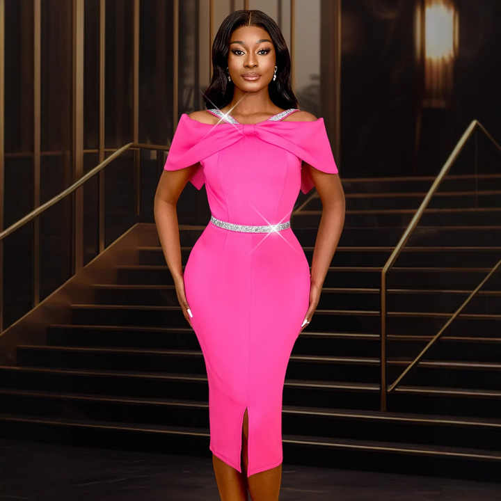 mini dress nearby Joan in White | Shop All White Designer Dresses L Color:Pearlescent Sweetheart Homecoming Dress based brand that combines Elegant Beaded Sequin Pink
