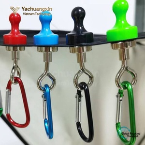 Yachuangxin Magnetic Carabiner Hook Outdoor Camping Stainless Steel Multi Color With Global Recycled Standard - Product Image 2