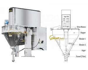 Volautomatische Ritssluiting Zak Vitamine Custard Probiotische Melk Wei Proteïne Poeder Verpakkingsmachine - Product Image 5