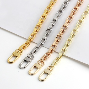 Luxury Heavy Zinc Alloy <strong>Bag</strong> Chain Custom Accessories for High-end Designer Thick Chunky Handbag <strong>Replacement</strong> Shoulder Metal <strong>Strap</strong> - Product Image 2