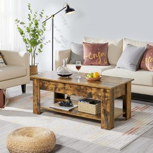 Cross-border home height-adjustable coffee <b>table</b>, minimalist modern coffee <b>table</b>, multi-functional <b>folding</b> coffee <b>table</b> with - Product Image 1